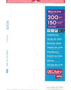 Decadry 200gsm Business Cards, Pack of 150