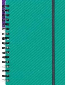 Snopake A6 NoteGuard Hardback Notebook, Green