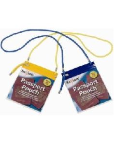 Snopake Passport Pouch with Neck Cord, 150 x 135mm, Clear