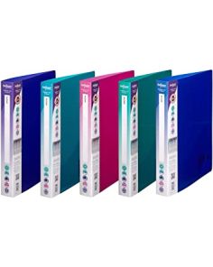 Snopake A4 RingBinder 2-Ring (16mm capacity) Electra Pink