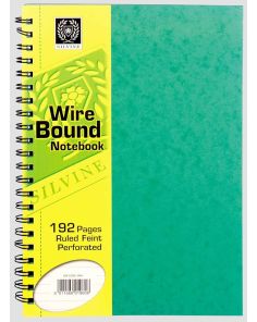 Silvine Spiral Notebook SPA4 96 Sheets Feint ruled A4