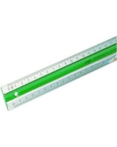 Linex 30cm Super Ruler, Metric with Rubber Strip 