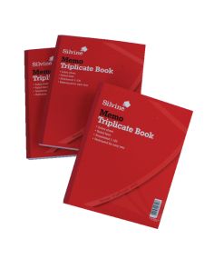 Silvine Triplicate Book, 254x203mm (10x8''), Memo 606