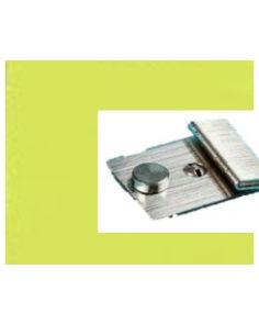 Tuscana Grain Leather Five Year Diary 140x95mm with Lock and Key, Lime Green