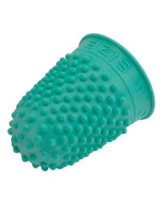 Q Connect Thimblettes Size 0 Green, Pack of 8