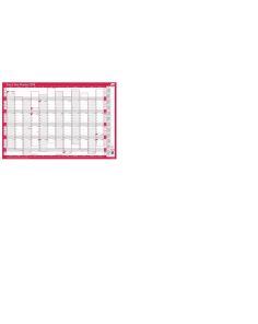 Sasco Year Planner Vertical Unmounted 2025