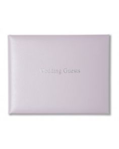 Tuscana Grain Leather Wedding Guest Book