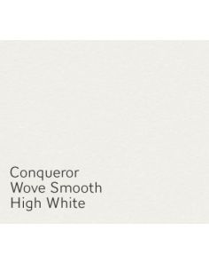 Conqueror Wove High White A4 Paper 80gsm. Pack of 50 