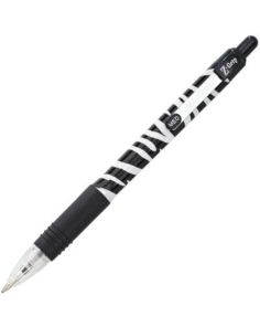 Zebra Z-Grip Funky Ball Point Pens Zebra Print Design