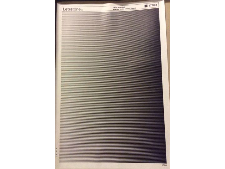 Letraset Letratone 933