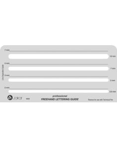 Jakar Professional Freehand Lettering Guide 4605