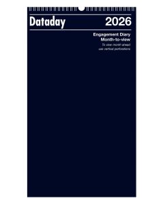 Dataday 53 Engagement Diary Month-to-view Calendar 2026 