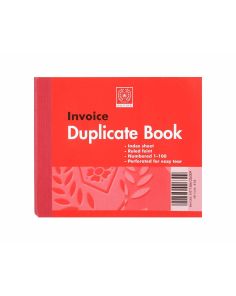 Silvine Duplicate Book 102x127mm (4x5'') Invoice 616