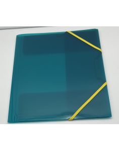 Snopake Filelastic A4 Electra Green, Yellow Elastic