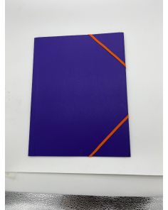 Snopake Filelastic A4 Purple, Orange Elastic