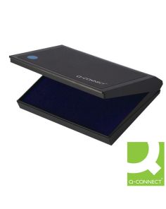 Q-Connect Large Stamp Pad Blue