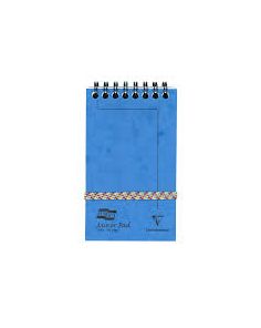Clairefontaine Europa Minor Pad, 127 x 76mm, Lined Paper, Blue Cover