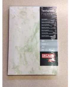 Decadry Green Marble Paper A4, 95gsm, Pack of 100 
