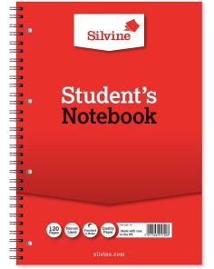Twin-Wire Notebook, Sidebound, A4, 120 Pages, Ref 141, Pack of 12 