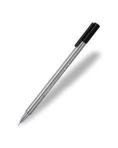 Staedtler Triplus Fine Liner, 0.3mm, Black 334-9, Pack of 10